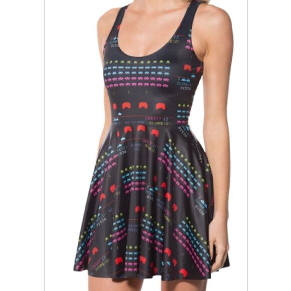 Space Invaders Skater Dress - Picture 1 of 5